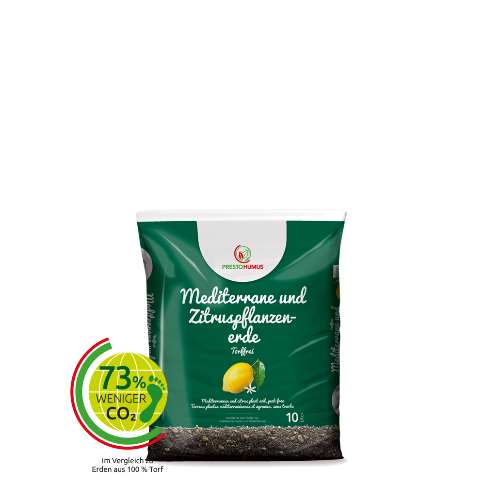 Premium Mediterrane-Zitruspflanzenerde, torffrei 10l