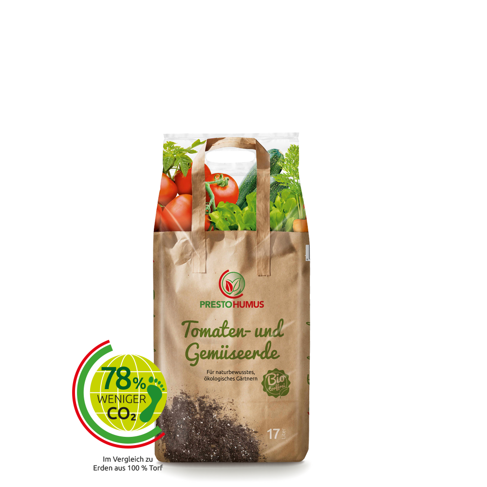 Bio-Tomaten- und Gemüseerde, torffrei 17l